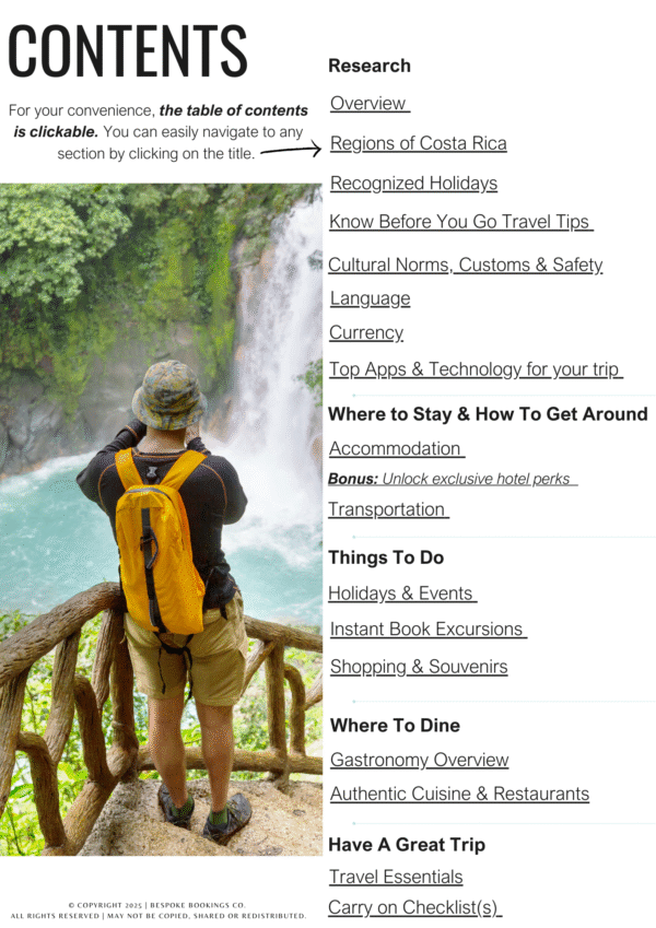 Costa Rica Travel Guide