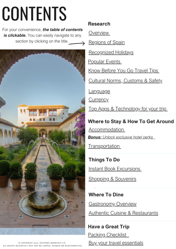 Spain Travel Guide